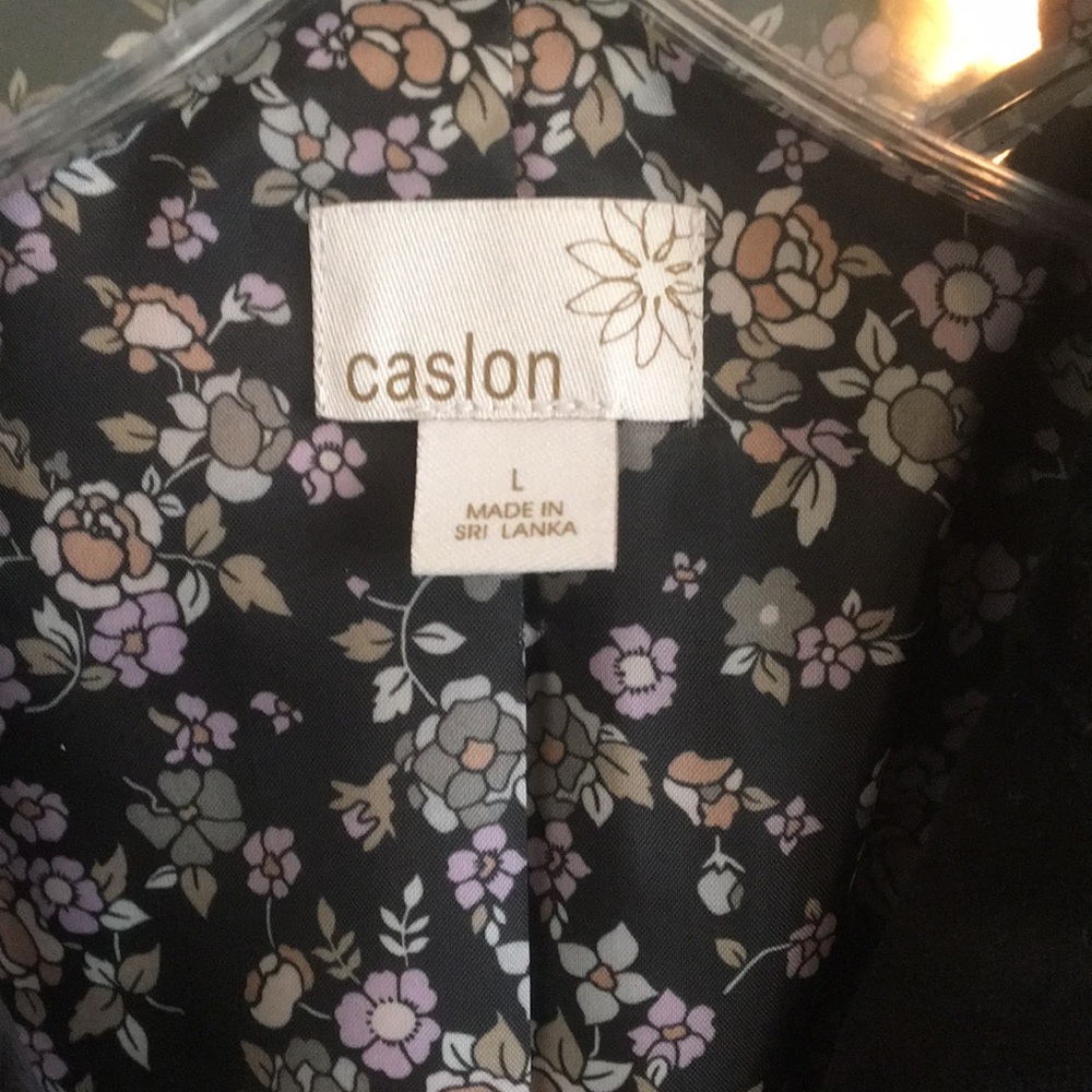 Caslon Black Velvet Blazer - Picture 2 of 7